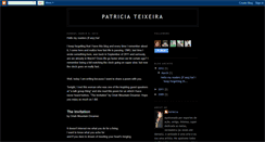 Desktop Screenshot of patiteixeira.blogspot.com