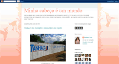 Desktop Screenshot of minhacabecaeummundo.blogspot.com