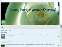 Tablet Screenshot of dream-packer.blogspot.com