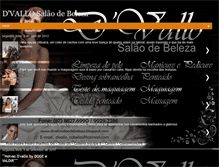 Tablet Screenshot of dvallosalaodebeleza.blogspot.com