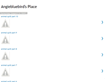 Tablet Screenshot of angiebluebird.blogspot.com