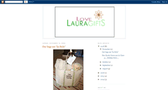 Desktop Screenshot of lovelauragifts.blogspot.com