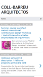 Mobile Screenshot of coll-barreu-arquitectos.blogspot.com