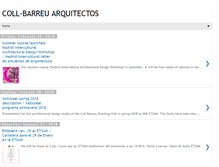 Tablet Screenshot of coll-barreu-arquitectos.blogspot.com