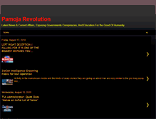 Tablet Screenshot of pamojarevolution.blogspot.com