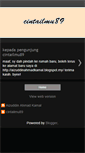 Mobile Screenshot of cintailmu89.blogspot.com