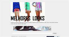 Desktop Screenshot of melhoreslooks.blogspot.com