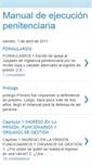 Mobile Screenshot of manualdeejecucionpenitenciaria.blogspot.com