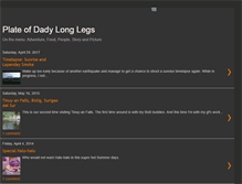 Tablet Screenshot of plateofdadylonglegs.blogspot.com