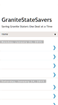 Mobile Screenshot of granitestatesavers.blogspot.com