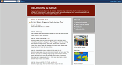 Desktop Screenshot of melancongbtm.blogspot.com