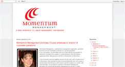 Desktop Screenshot of momentummgt.blogspot.com