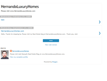 Tablet Screenshot of hernandoluxuryhomes.blogspot.com