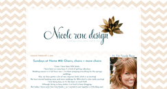 Desktop Screenshot of nicolerenedesign.blogspot.com