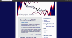 Desktop Screenshot of forcefulandmoderate.blogspot.com