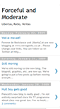 Mobile Screenshot of forcefulandmoderate.blogspot.com