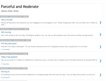 Tablet Screenshot of forcefulandmoderate.blogspot.com
