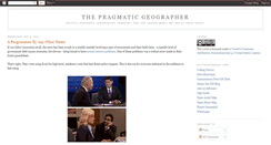 Desktop Screenshot of pragmaticgeographer.blogspot.com