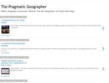 Tablet Screenshot of pragmaticgeographer.blogspot.com