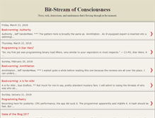 Tablet Screenshot of bitstreamofconsciousness.blogspot.com