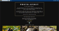 Desktop Screenshot of photo-spirit.blogspot.com