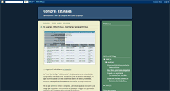 Desktop Screenshot of comprasestatales.blogspot.com