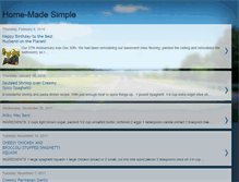 Tablet Screenshot of home-madesimple.blogspot.com