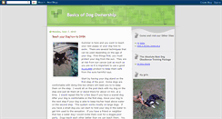 Desktop Screenshot of basicsofdogownership.blogspot.com