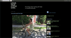 Desktop Screenshot of louisvillecyclechic.blogspot.com