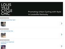 Tablet Screenshot of louisvillecyclechic.blogspot.com