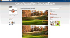 Desktop Screenshot of comicpress-blogger-template.blogspot.com
