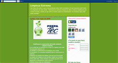 Desktop Screenshot of limpiezaextrema.blogspot.com