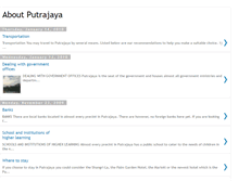 Tablet Screenshot of aboutputrajaya.blogspot.com