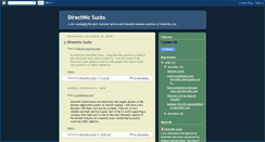 Desktop Screenshot of directnicsucks.blogspot.com