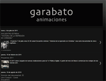 Tablet Screenshot of garabatoanimaciones.blogspot.com