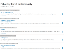 Tablet Screenshot of followingchristincommunity.blogspot.com