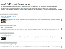 Tablet Screenshot of levelrs-projecttorque.blogspot.com