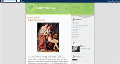 Desktop Screenshot of dlm-reclaimyourlife.blogspot.com