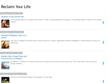 Tablet Screenshot of dlm-reclaimyourlife.blogspot.com