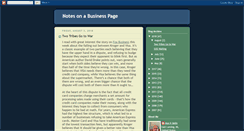 Desktop Screenshot of notesonabusinesspage.blogspot.com