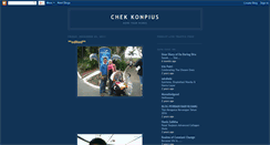 Desktop Screenshot of chekkonpius.blogspot.com