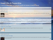 Tablet Screenshot of pepperdinegreeks.blogspot.com