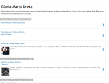 Tablet Screenshot of gloria-maria-ureta.blogspot.com