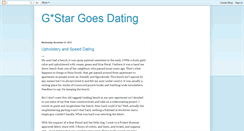 Desktop Screenshot of gstargoesdating.blogspot.com