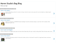 Tablet Screenshot of mavenbagblog.blogspot.com