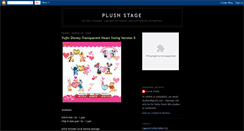 Desktop Screenshot of plushstage.blogspot.com