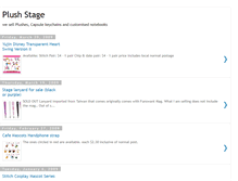 Tablet Screenshot of plushstage.blogspot.com