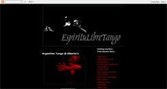 Desktop Screenshot of espiritulibretango.blogspot.com
