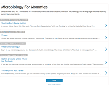 Tablet Screenshot of microbiology4mommies.blogspot.com