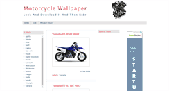 Desktop Screenshot of motorcyclewallpaper.blogspot.com